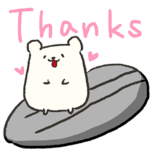 Cute hamsters sticker #2395445