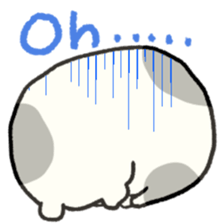 Cute hamsters sticker #2395453