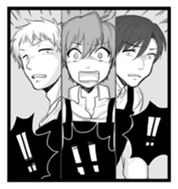 Cafe Men Sticker sticker #2395681