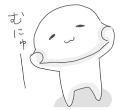 rice cake character sticker sticker #2395812