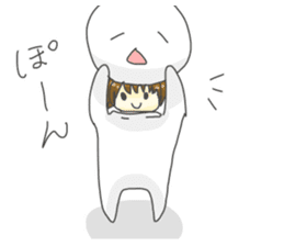 rice cake character sticker sticker #2395813
