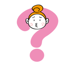 Woman's mind Daily life sticker #2396257