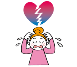 Woman's mind Daily life sticker #2396258