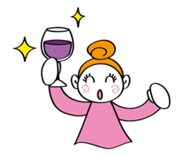 Woman's mind Daily life sticker #2396260