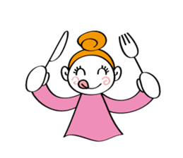 Woman's mind Daily life sticker #2396261