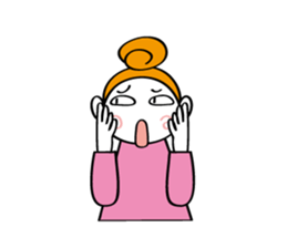 Woman's mind Daily life sticker #2396265