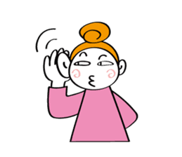 Woman's mind Daily life sticker #2396266