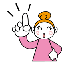 Woman's mind Daily life sticker #2396270