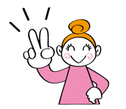 Woman's mind Daily life sticker #2396271