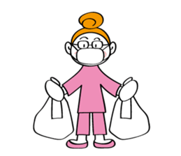 Woman's mind Daily life sticker #2396275