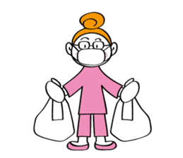 Woman's mind Daily life sticker #2396275