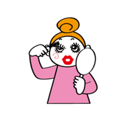 Woman's mind Daily life sticker #2396276