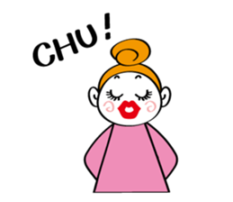 Woman's mind Daily life sticker #2396277