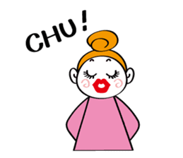 Woman's mind Daily life sticker #2396277