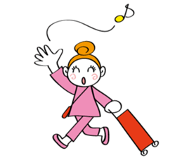 Woman's mind Daily life sticker #2396278