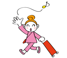 Woman's mind Daily life sticker #2396278