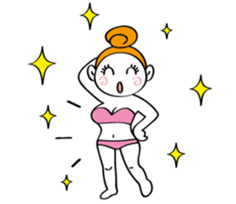 Woman's mind Daily life sticker #2396282