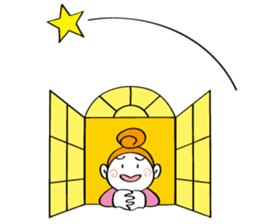 Woman's mind Daily life sticker #2396289