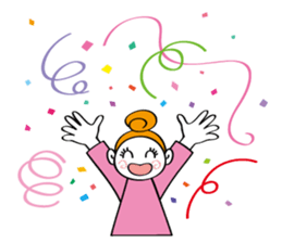 Woman's mind Daily life sticker #2396290