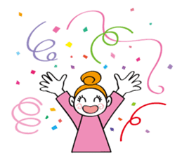 Woman's mind Daily life sticker #2396290