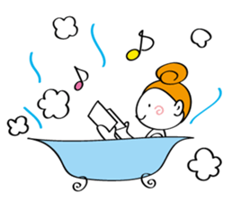 Woman's mind Daily life sticker #2396292