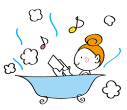 Woman's mind Daily life sticker #2396292