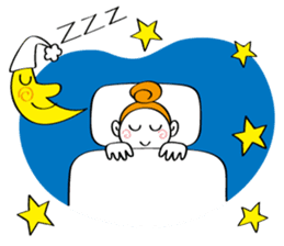 Woman's mind Daily life sticker #2396294