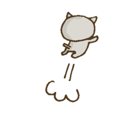 matsu cat sticker #2396956