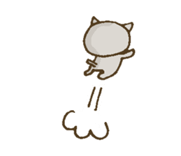 matsu cat sticker #2396956