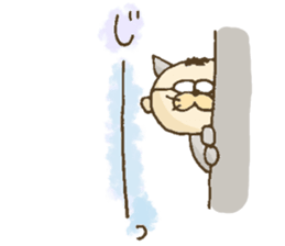 matsu cat sticker #2396959