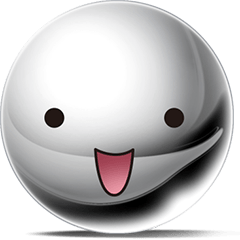 Silver balls (Face Sticker)