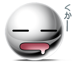 Silver balls (Face Sticker) sticker #2397314