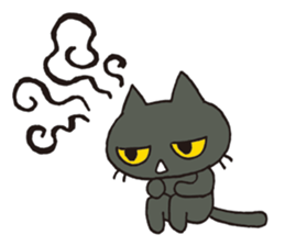 the dark cat sticker #2397546