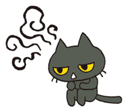 the dark cat sticker #2397546