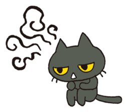 the dark cat sticker #2397546