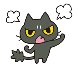 the dark cat sticker #2397548