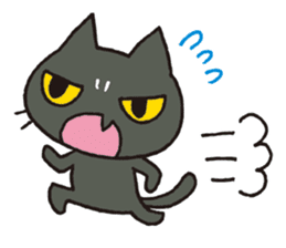 the dark cat sticker #2397564