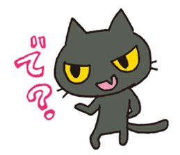 the dark cat sticker #2397566