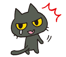 the dark cat sticker #2397567