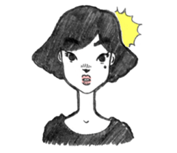 Mademoiselle Waltz sticker #2397625