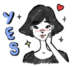 Mademoiselle Waltz sticker #2397636