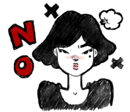 Mademoiselle Waltz sticker #2397640