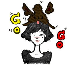 Mademoiselle Waltz sticker #2397650