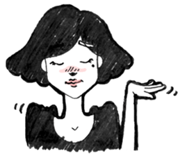 Mademoiselle Waltz sticker #2397653