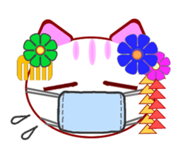 Kyoto Cat sticker #2397771