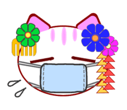 Kyoto Cat sticker #2397771