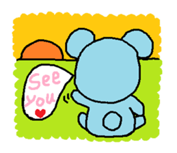 Bears of cute Heart sticker #2398136