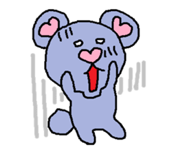 Bears of cute Heart sticker #2398148