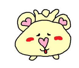 Bears of cute Heart sticker #2398149