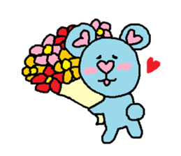 Bears of cute Heart sticker #2398153